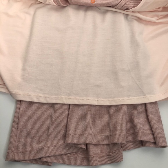 Tangerine brand small 2 layer blush pink tank top - Picture 5 of 6